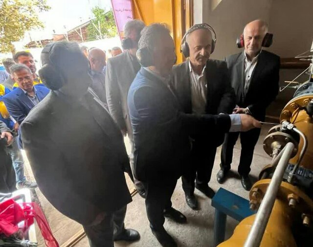 افتتاح ایستگاه گاز ۲۰ هزار مترمکعبی نواب بندرانزلی در هفته دولت